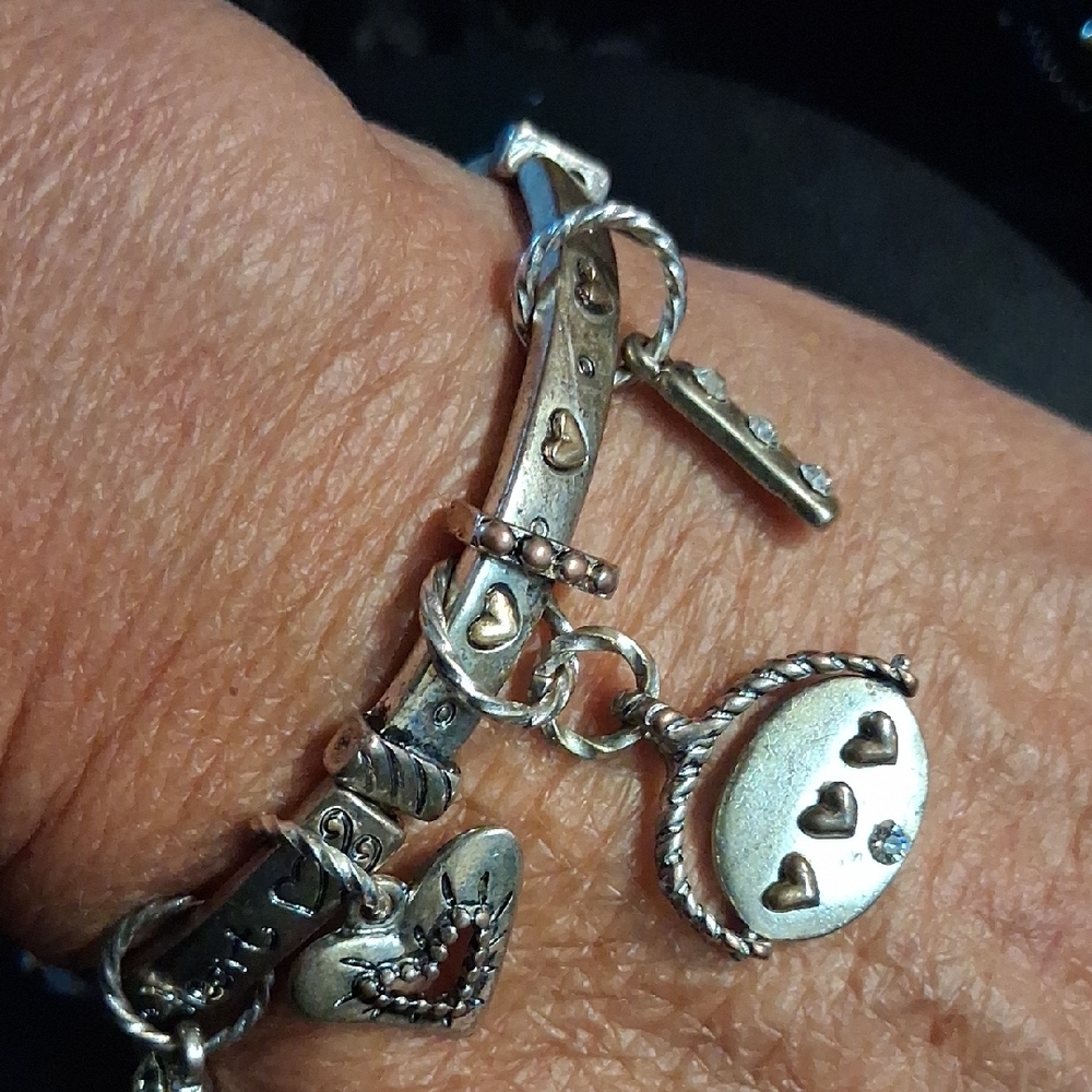 Vintage Silver Butterfly Bracelet